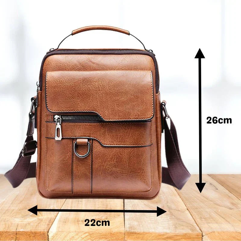 Leather Crossbody Shoulder Bag for Women Stylish Everyday Handbag with Spacious Compartments and Adjustable Strap