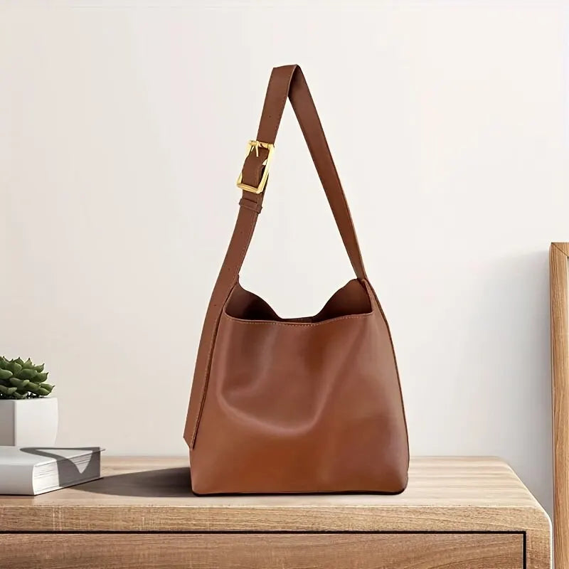 Lightweight Crossbody Shoulder Bag with Adjustable Strap Large Capacity Everyday Handbag