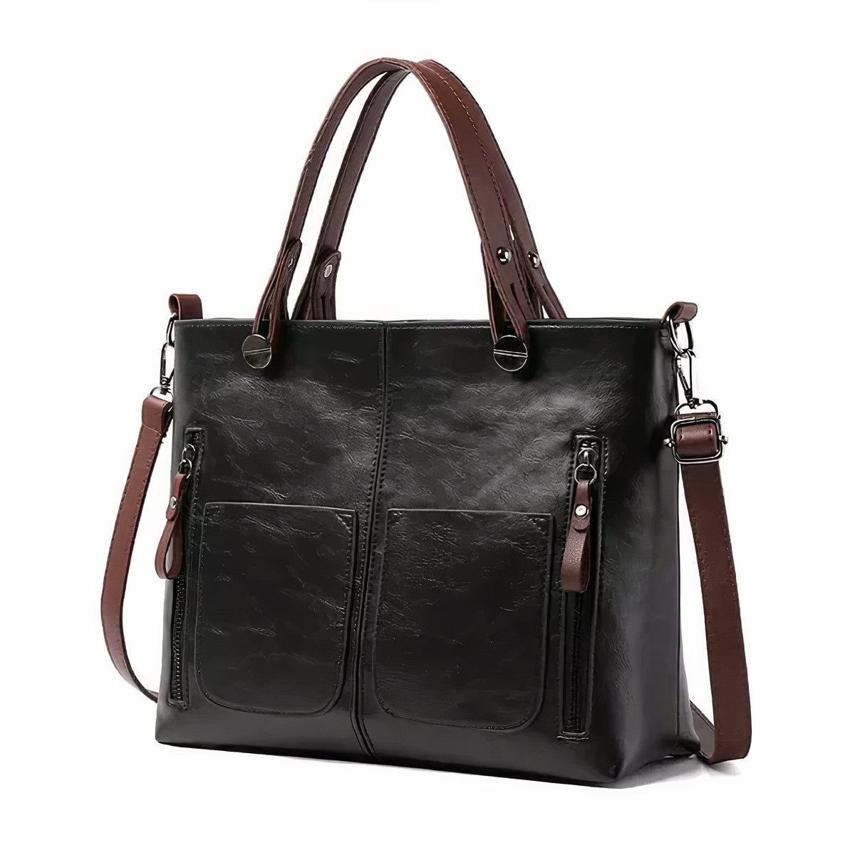 Lightweight Crossbody Shoulder Bag with Adjustable Strap Multi Pocket Travel Bag