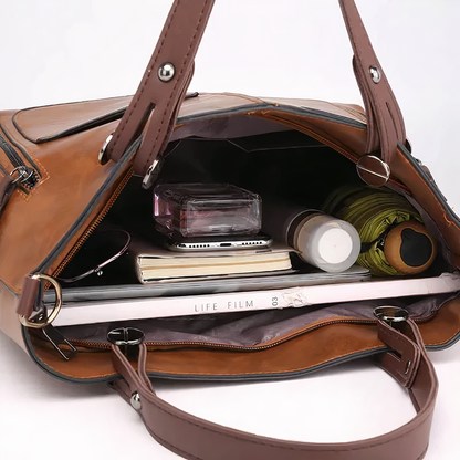 Lightweight Crossbody Shoulder Bag with Adjustable Strap Multi Pocket Travel Bag