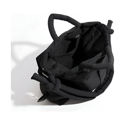 Lightweight Large Capacity Puffer Handbag Quilted Shoulder Bag Fashion Everyday Tote