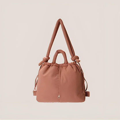 Lightweight Large Capacity Puffer Handbag Quilted Shoulder Bag Fashion Everyday Tote