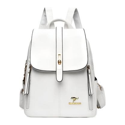 Lightweight Multi Pocket Backpack Adjustable Straps Large Capacity Travel School Bag