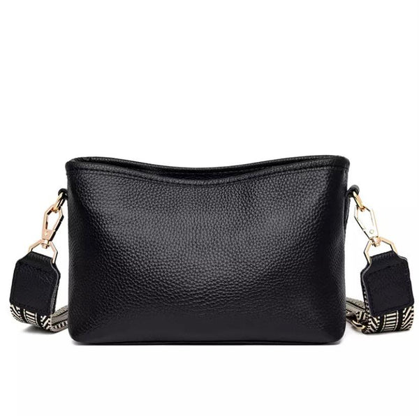 Lightweight Multi Pocket Crossbody Shoulder Bag Adjustable Strap Casual Everyday Travel Messenger Bag