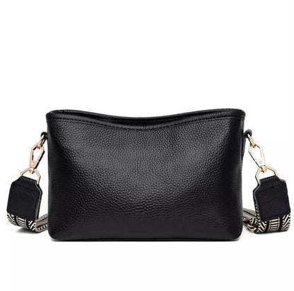 Lightweight Multi Pocket Crossbody Shoulder Bag Adjustable Strap Casual Everyday Travel Messenger Bag