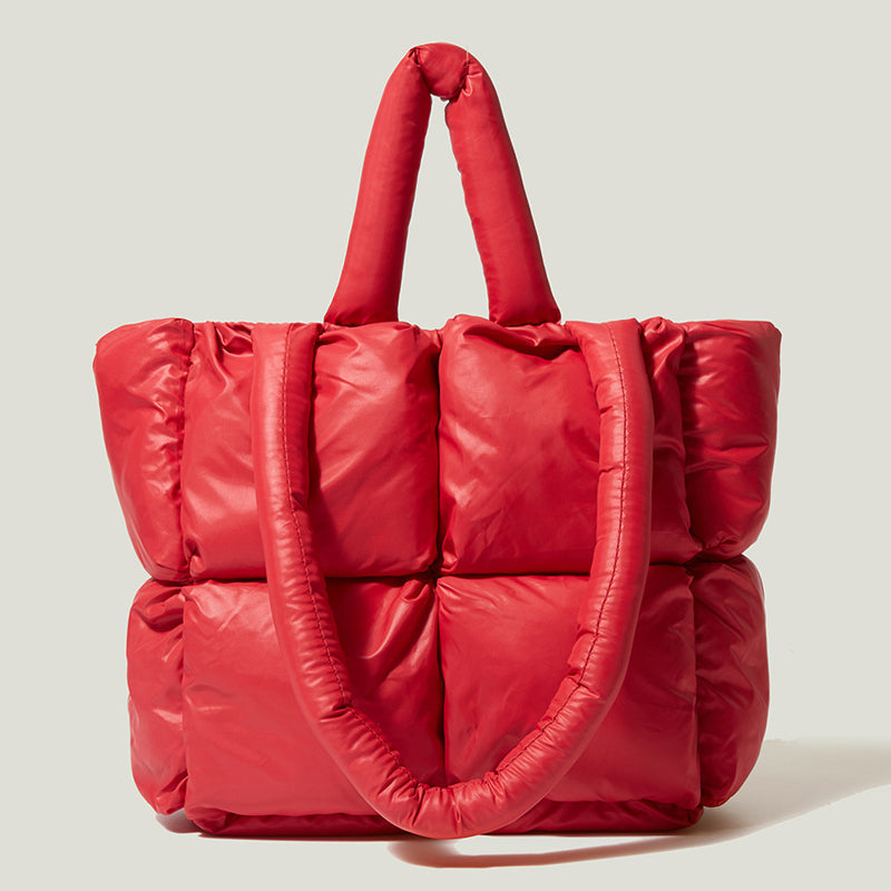 Lightweight Quilted Crossbody Shoulder Bag Large Capacity Square Fashion Handbag