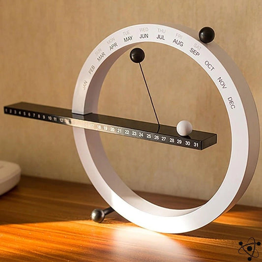 Magnetic Calendar Perpetual Modern Desk Organizer Minimalist Office Decor