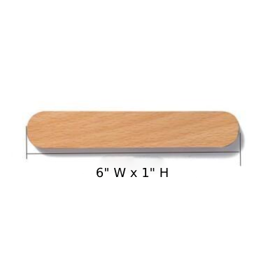 Magnetic Wooden Key Holder Wall Mount Strong Magnet Key Organizer Rack Self Adhesive Entryway Key Storage
