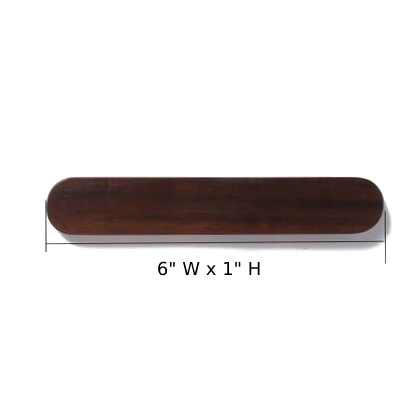 Magnetic Wooden Key Holder Wall Mount Strong Magnet Key Organizer Rack Self Adhesive Entryway Key Storage