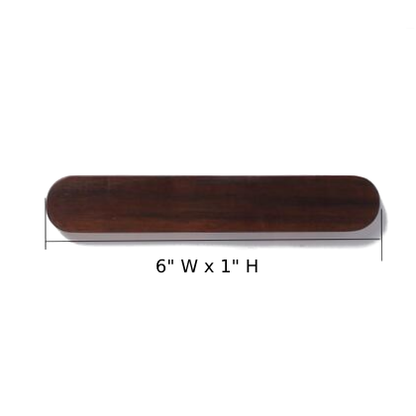 Magnetic Wooden Key Holder Wall Mount Strong Magnet Key Organizer Rack Self Adhesive Entryway Key Storage