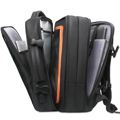 Men’s Waterproof Anti-Theft Business Backpack – 15.6 Inch Laptop Travel Rucksack