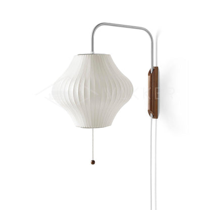 Mid-Century Modern Wall Lamp with Soft Diffused Light for Bedroom & Living Room