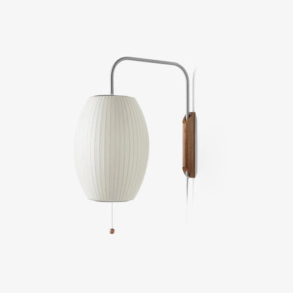 Mid-Century Modern Wall Lamp with Soft Diffused Light for Bedroom & Living Room