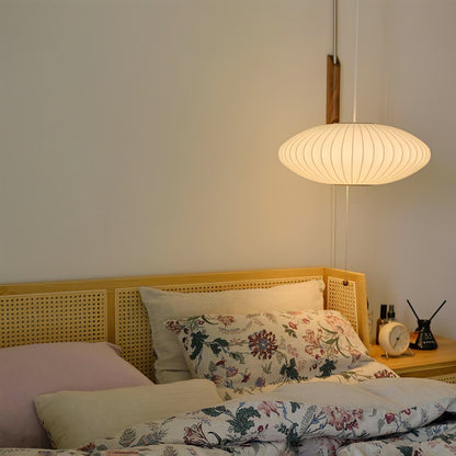 Mid-Century Modern Wall Lamp with Soft Diffused Light for Bedroom & Living Room
