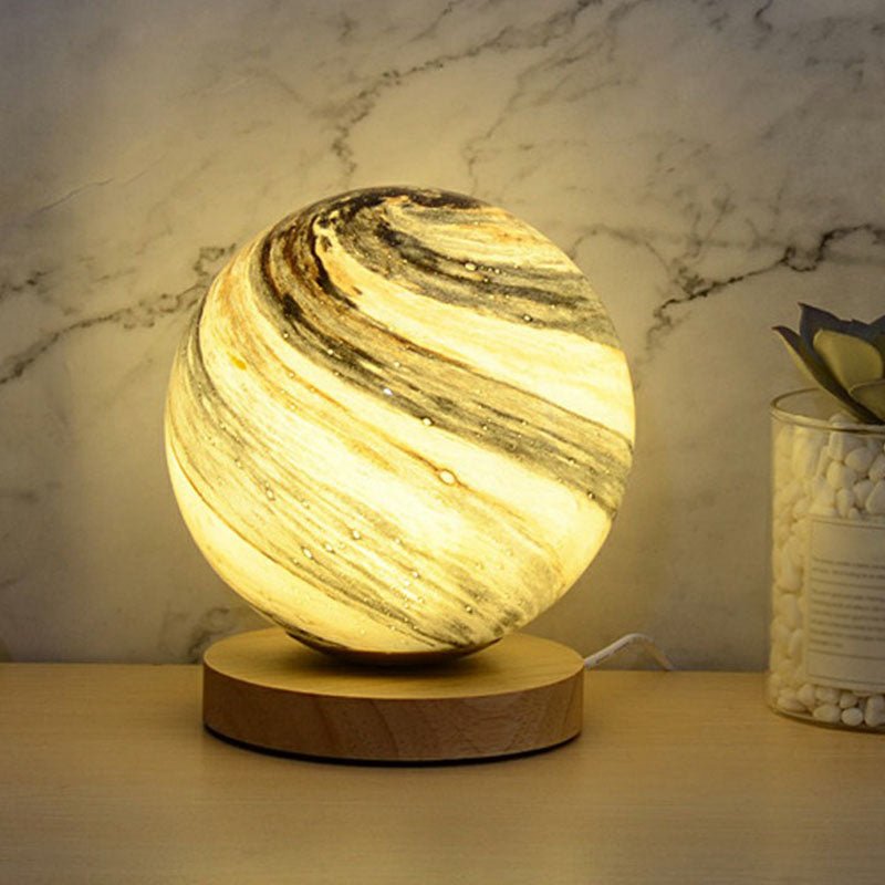 Mini Bedside Table Lamp – Portable Nightstand Lamp for Cozy Ambient Lighting