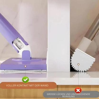 Mini Hands Free Mop with 360 Degree Rotating Head Compact Cleaning Mop