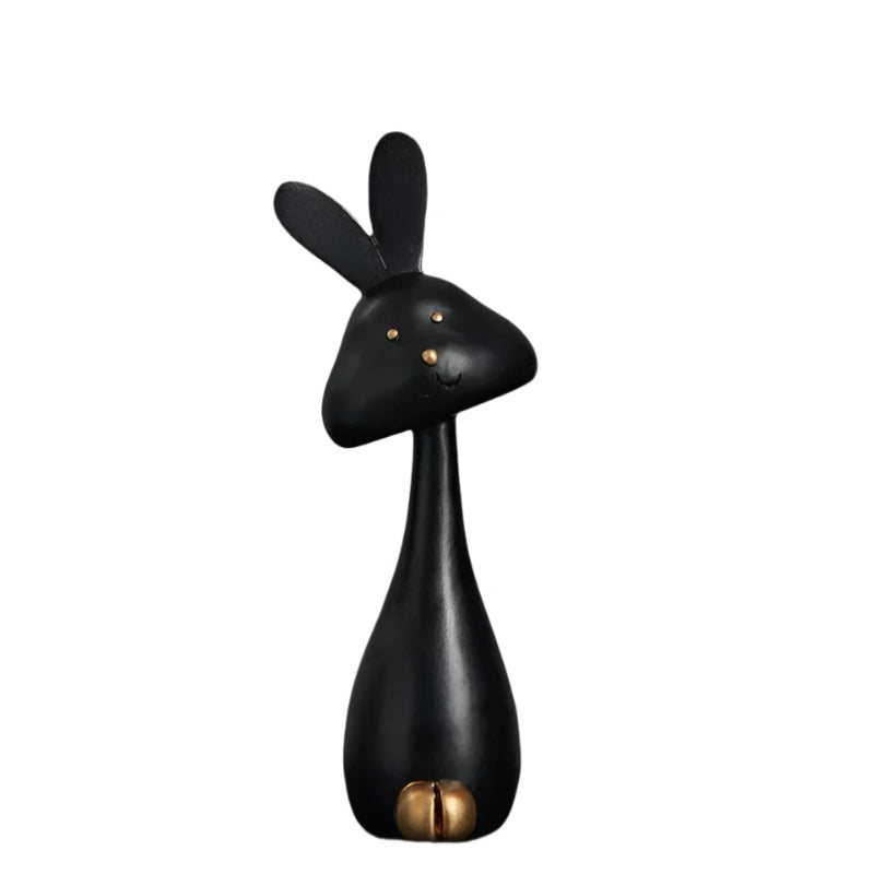 Minimalist Animal Sculptures Modern Home Decor Abstract Decorative Figurines