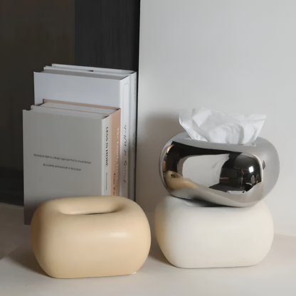 Minimalist Desk Tissue Holder Decorative Modern Tissue Box Cover