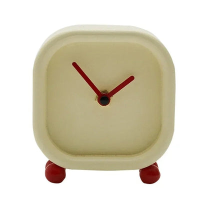 Minimalist Square Table Alarm Clock Silent Modern Desk Clock