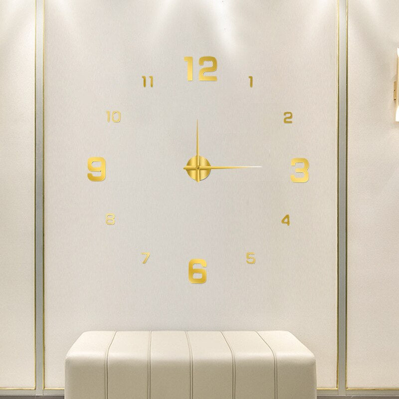 Modern Creative Wall Clock Contemporary Home Decor