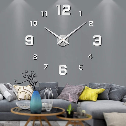 Modern Creative Wall Clock Contemporary Home Decor