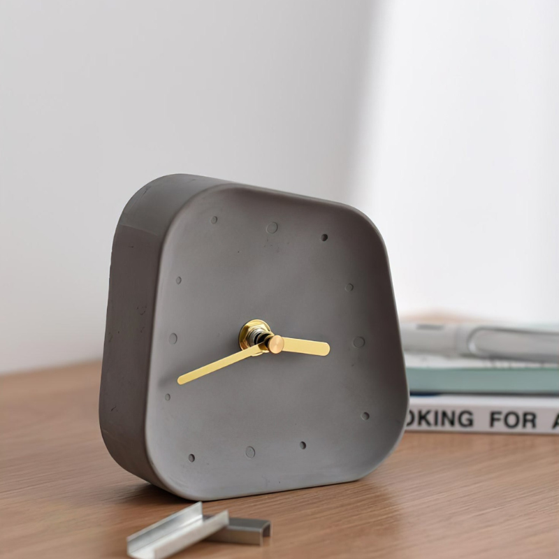 Modern Desk Clock Decorative Table Clock Minimalist Office Home Clock