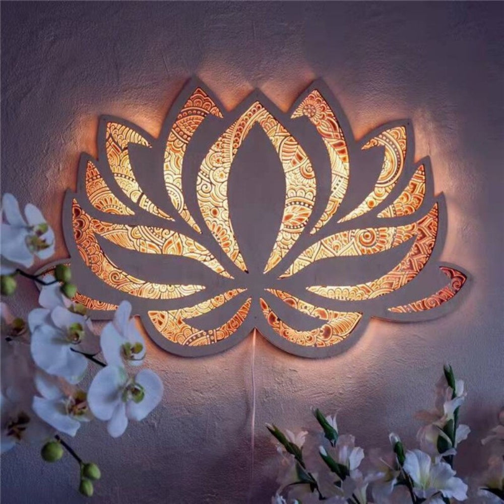 Modern Flower Wall Light Artistic Ambient Interior Wall Lamp