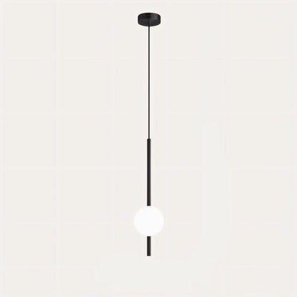 Modern Globe Pendant Light Elegant Hanging Ceiling Lamp for Bedroom Dining Room Living Room