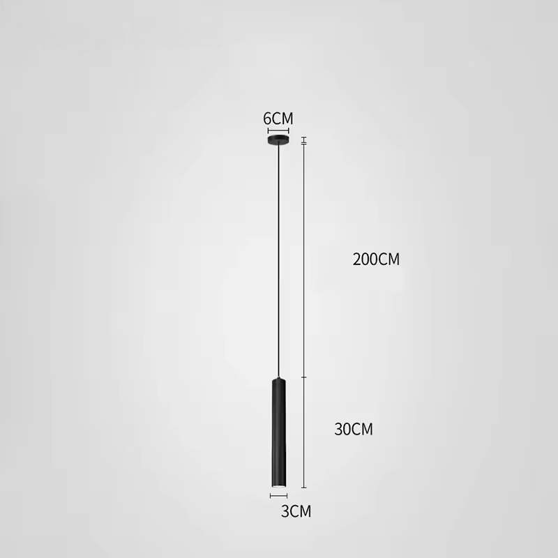 Modern LED Pendant Light Minimalist Hanging Ceiling Lamp