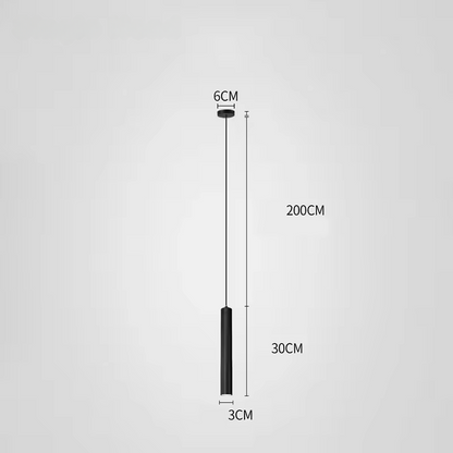Modern LED Pendant Light Minimalist Hanging Ceiling Lamp
