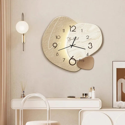 Modern Minimalist Wall Clock Elegant Decorative Wall Clock for Living Room Office Home