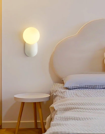 Modern Resin LED Wall Lamp Elegant Energy Efficient Wall Lighting