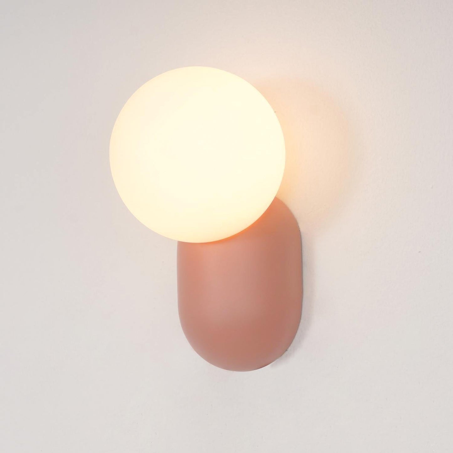 Modern Resin LED Wall Lamp Elegant Energy Efficient Wall Lighting