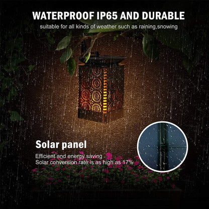Modern Solar Garden Lantern LED Outdoor Decorative Solar Table Light