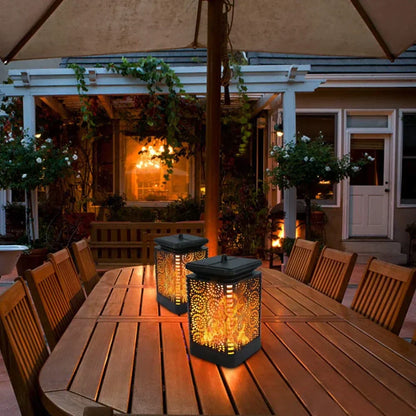 Modern Solar Garden Lantern LED Outdoor Decorative Solar Table Light