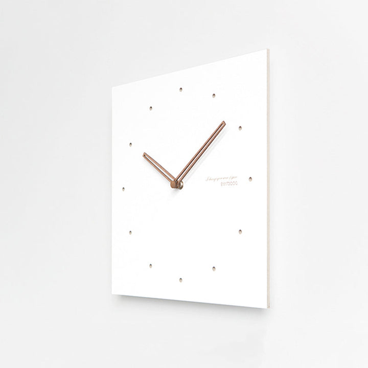 Modern Square Wall Clock Minimalist Large Display Living Room Office Decor