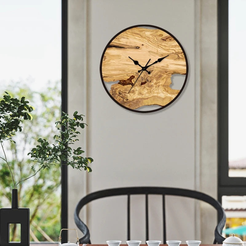 Modern Transparent Wall Clock Minimalist Decorative Wall Clock for Home and Office