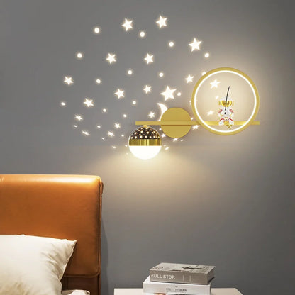 Modern Wall Light for Children’s Rooms – Soft Glow Night Wall Lamp