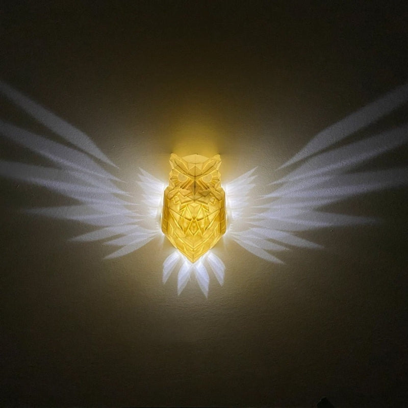 Modern Wing LED Wall Light Decorative Indoor Sconce