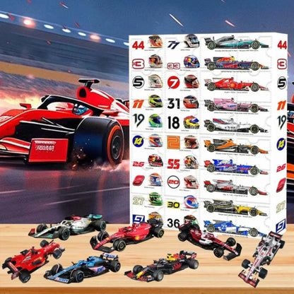 Motorsport Racing Advent Calendar Collectible Countdown Gift Set