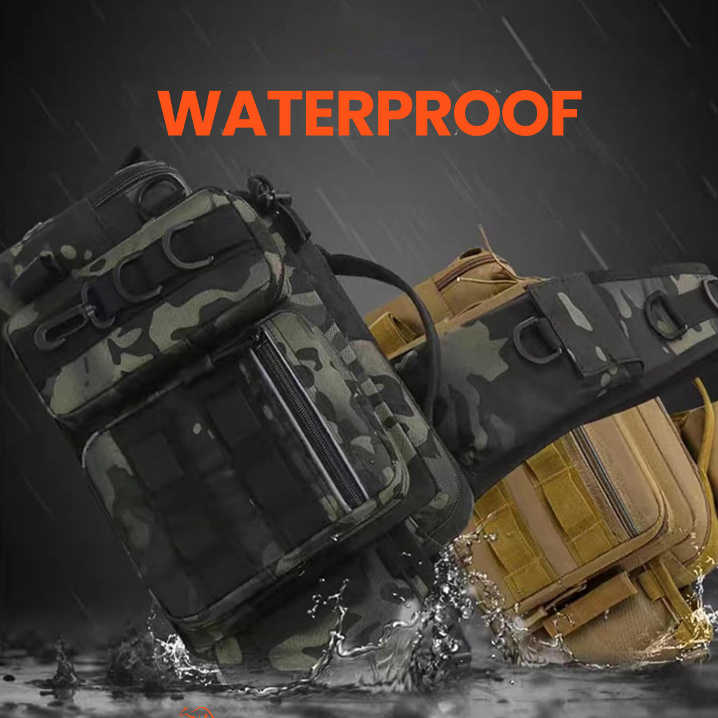 Multifunctional Outdoor Fishing Backpack Waterproof Tackle Bag Fishing Gear