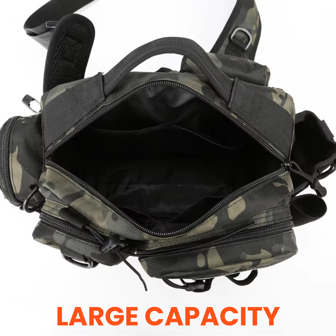 Multifunctional Outdoor Fishing Backpack Waterproof Tackle Bag Fishing Gear