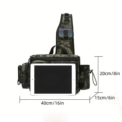 Multifunctional Outdoor Fishing Backpack Waterproof Tackle Bag Fishing Gear