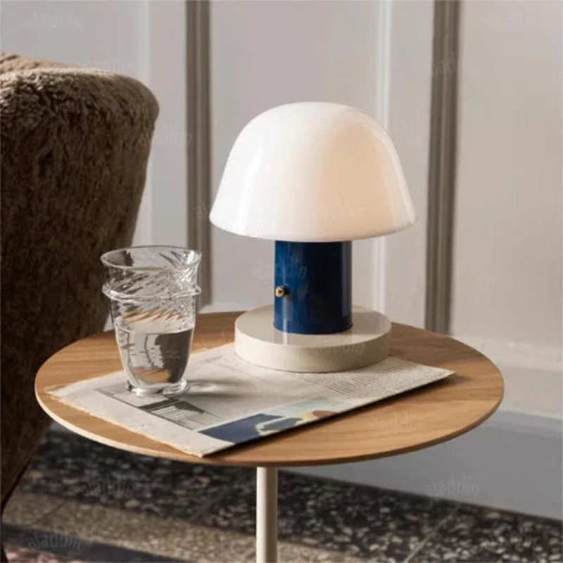 Mushroom Table Lamp Decorative Ambient Bedside Desk Light Bedroom Nightstand