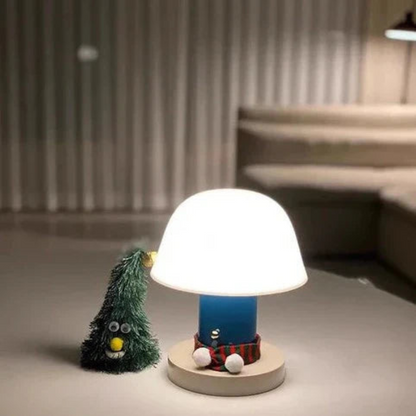 Mushroom Table Lamp Decorative Ambient Bedside Desk Light Bedroom Nightstand