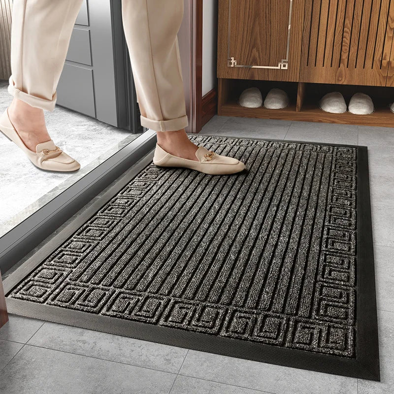 Non Slip Entrance Door Mat Dust Proof Indoor Floor Mat Durable Entryway Rug