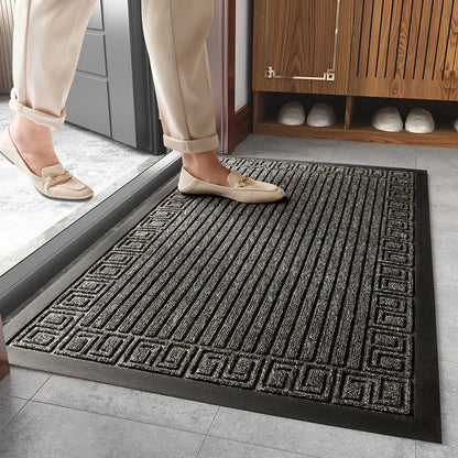 Non Slip Entrance Door Mat Dust Proof Indoor Floor Mat Durable Entryway Rug