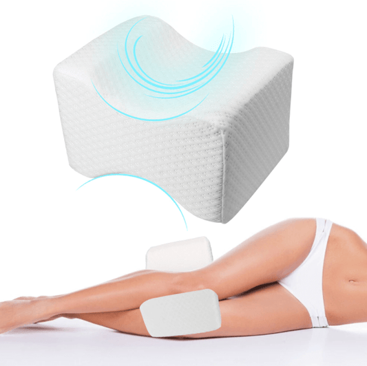 Orthopedic Leg Pillow – Memory Foam Knee & Leg Support Cushion for Side Sleepers