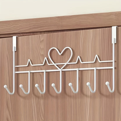 Over Door Hook Rack Modern Door Hanger Organizer for Coats Towels and Accessories