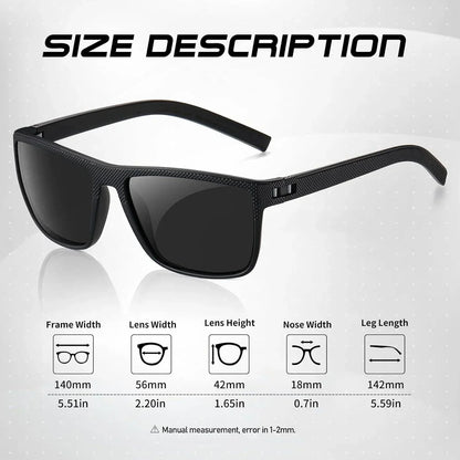 Polarized Sunglasses 3 Pack – UV400 Protection for Outdoor Activities